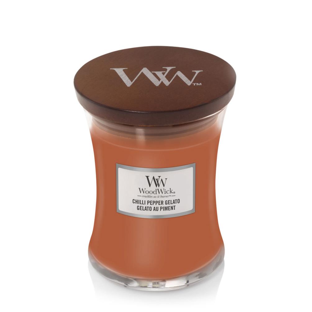 WoodWick Chilli Pepper Gelato Medium Hourglass Candle £14.99